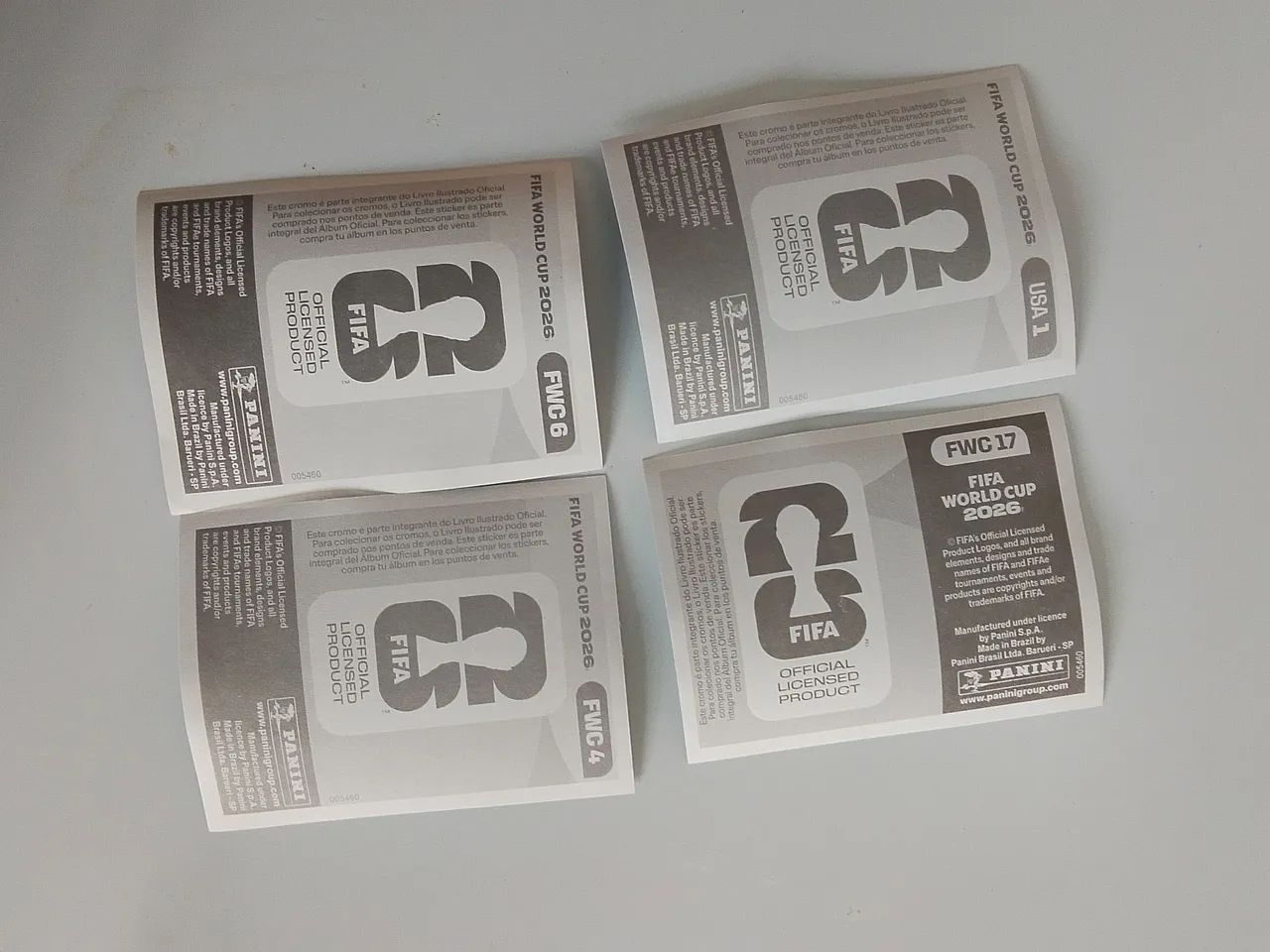 4 Figurinhas da Copa  - Foto 3