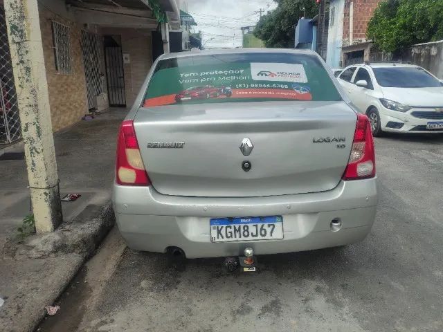 Renault Logan Expression Hi-flex 1.6 8V 4P 2008 - Foto 4