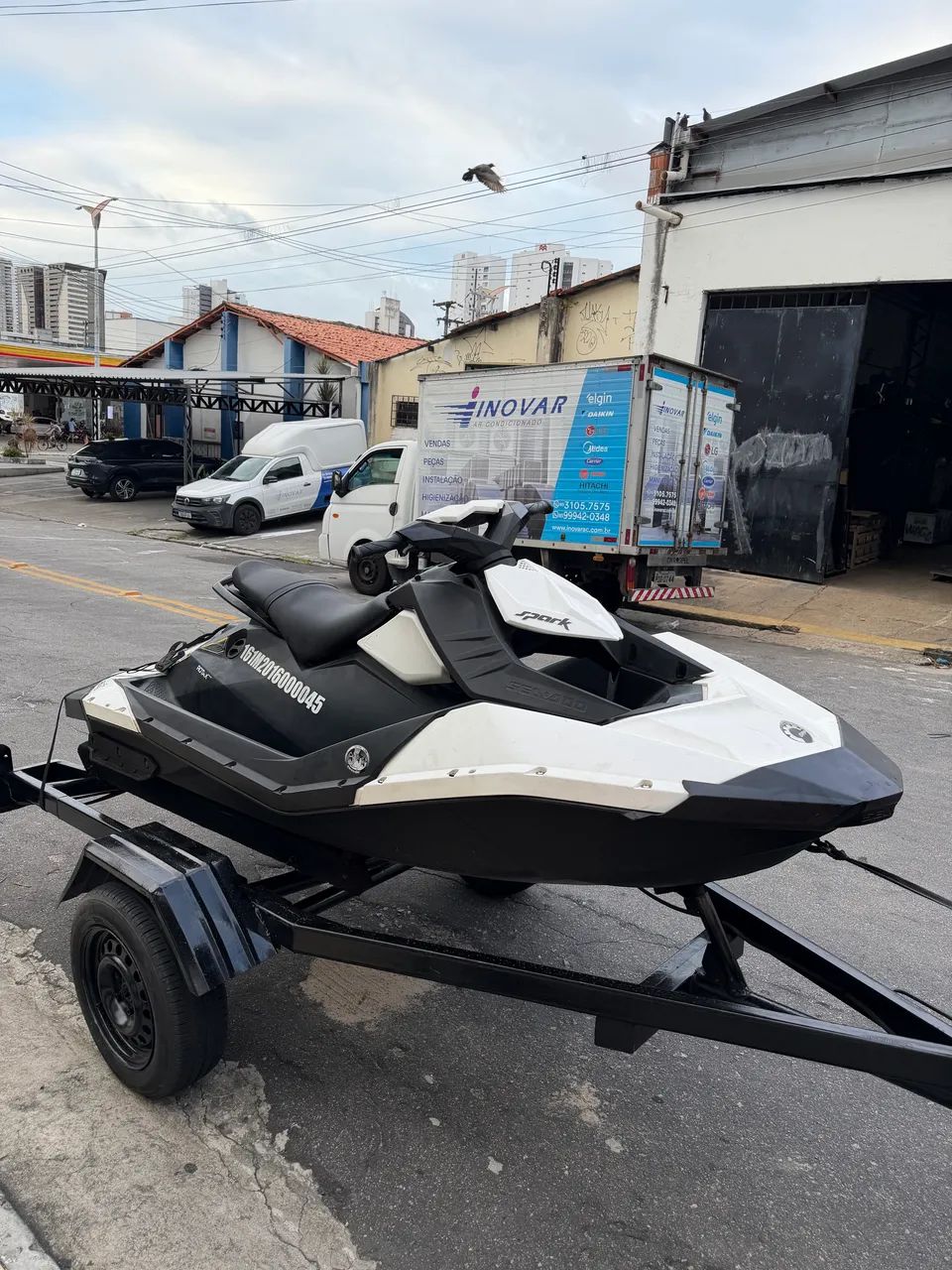 Vendo ou troco jetski Seadoo spark 2016 em estado de zero! Extra , todo revisado  - Foto 4