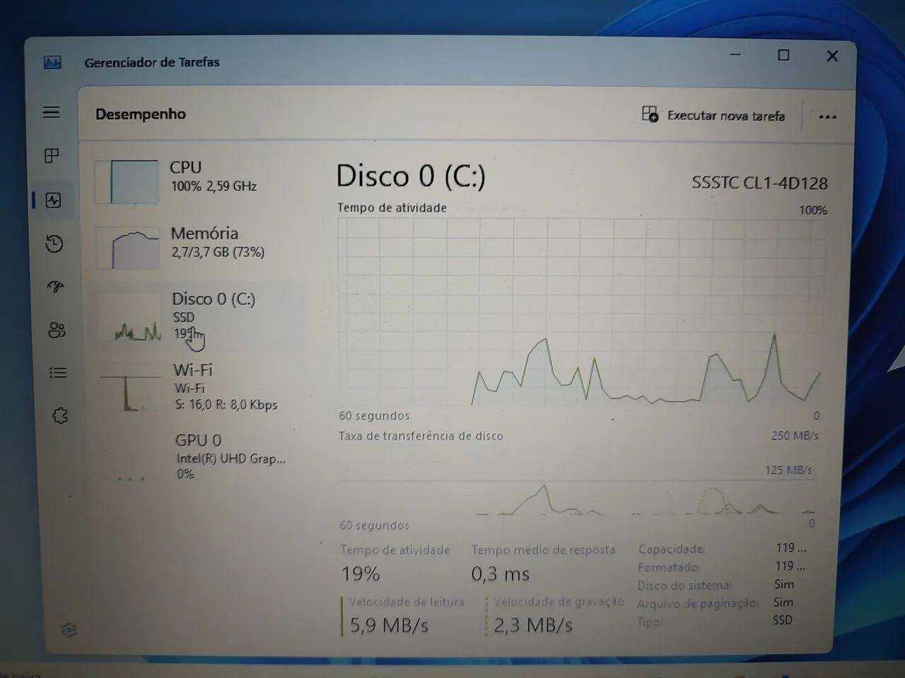 ?Notebook Lenovo IdeaPad 3i - Pouco usado! Ideal para estudos e trabalho! - Foto 5