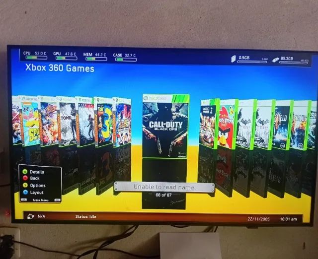 HD 500gb Xbox360 com Jogos