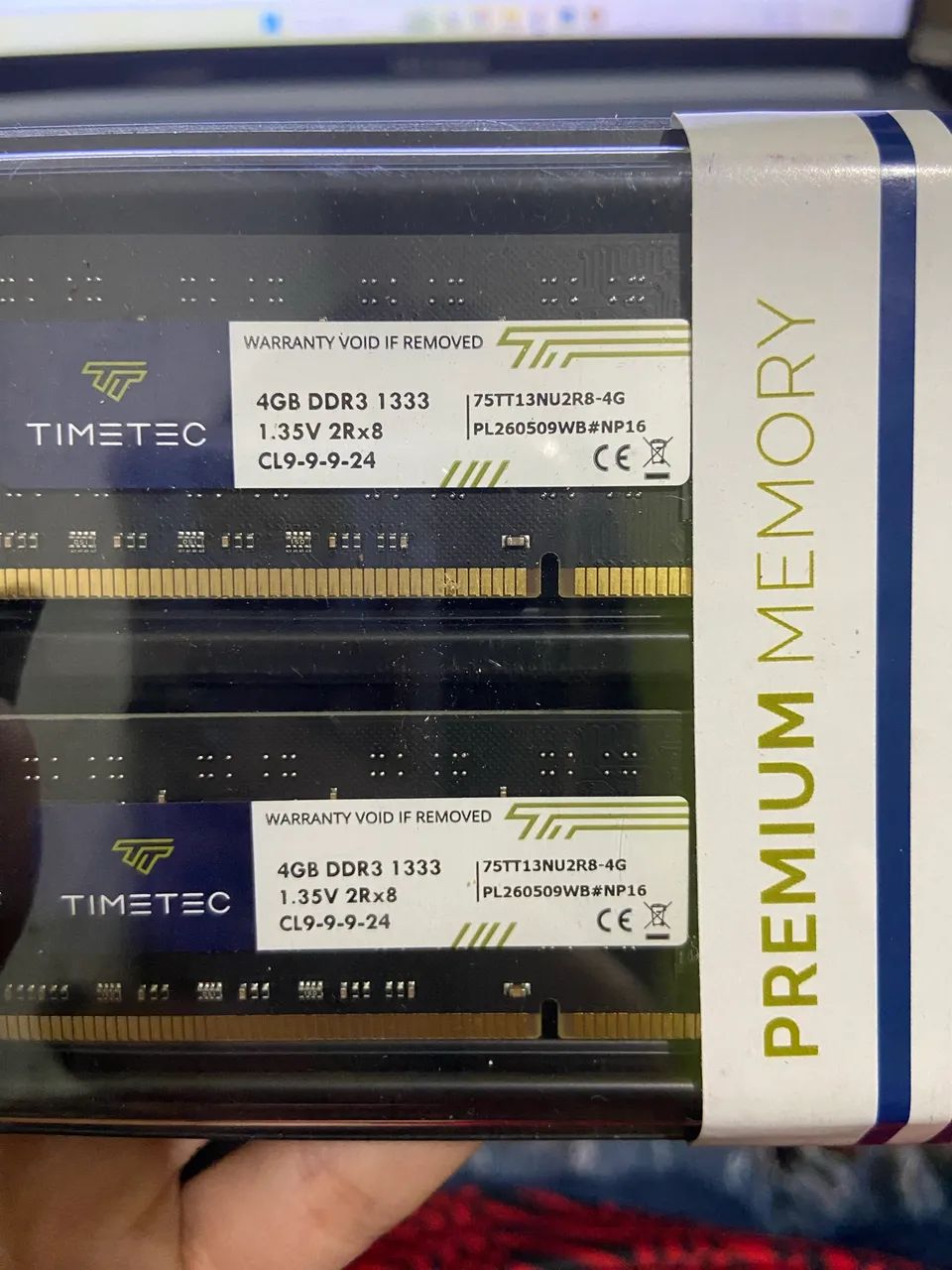 Duas memórias ram 4gb - Foto 2