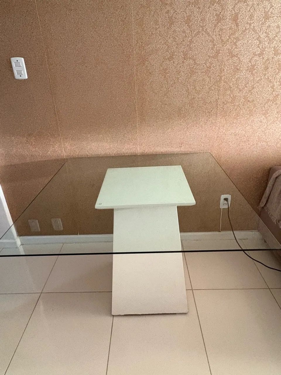 Mesa de vidro blindex transparente  - Foto 3