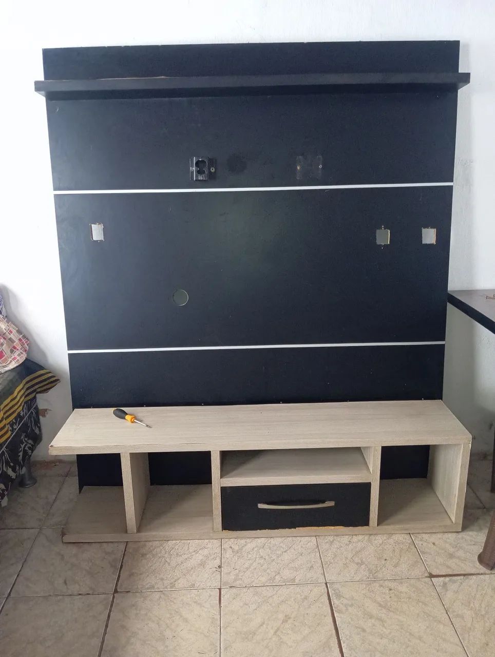 Rack com painel a venda