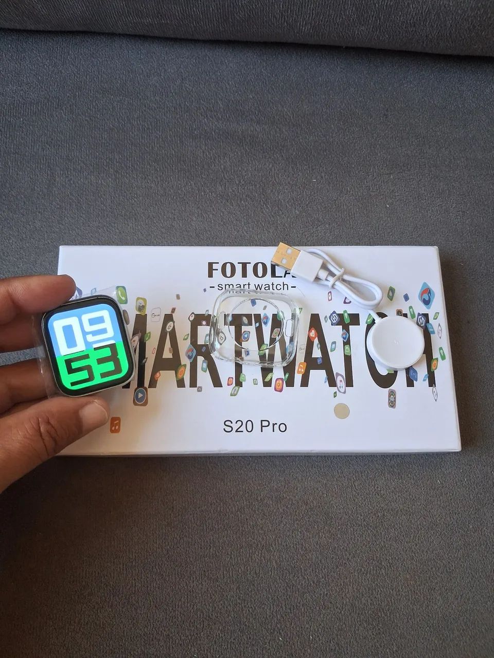 Relógio smartwatch S20 PRO novo. - Foto 4