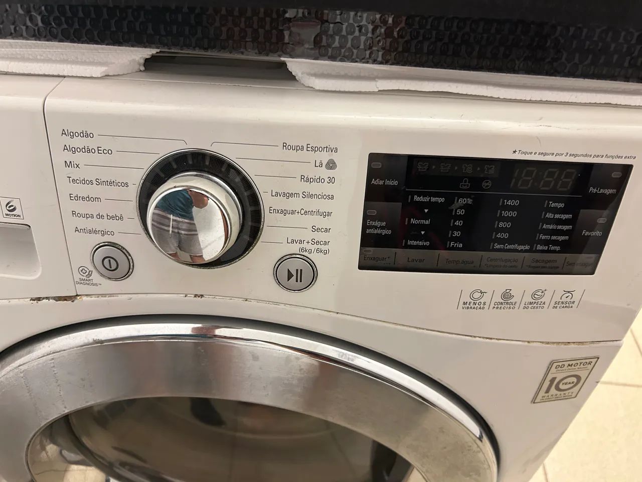 Peças para a Lava e Seca LG WD1412 RT - Foto 4