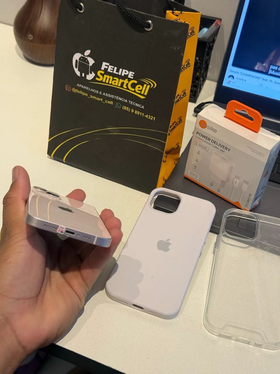 iPhone 13 128gb rose  - Foto 2