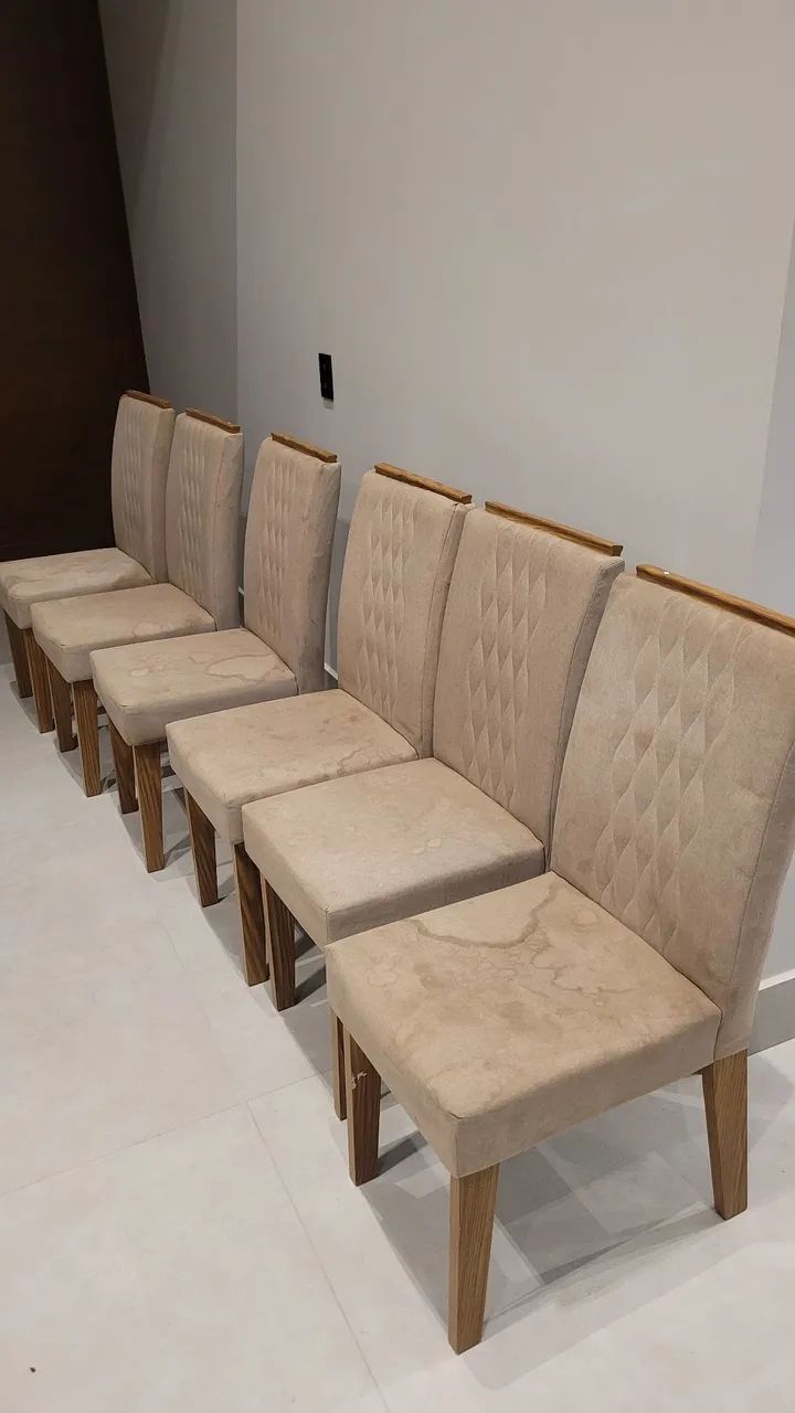 Jogo de cadeiras para sala de jantar 