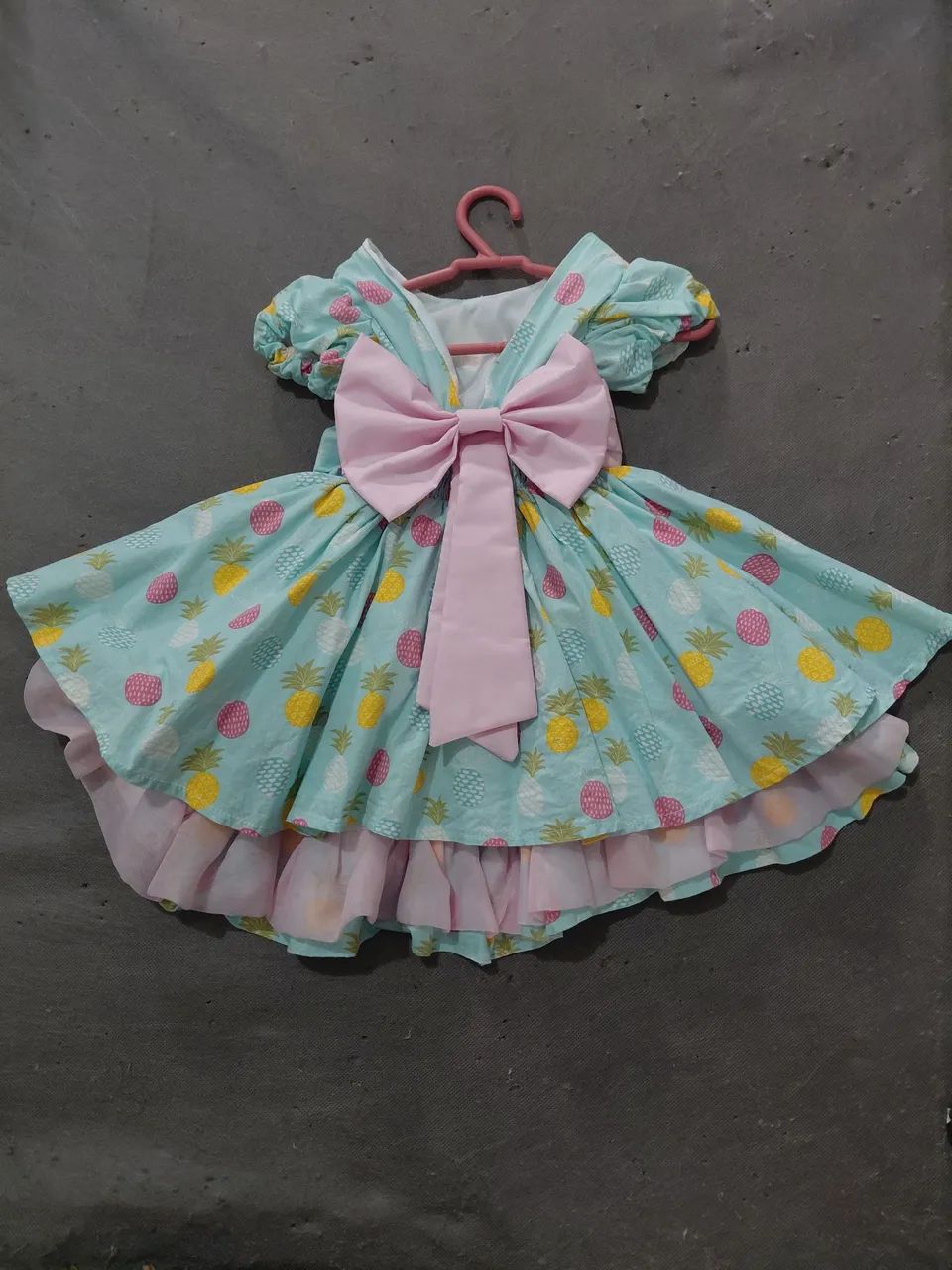 Vestido infantil frutinhas  - Foto 5