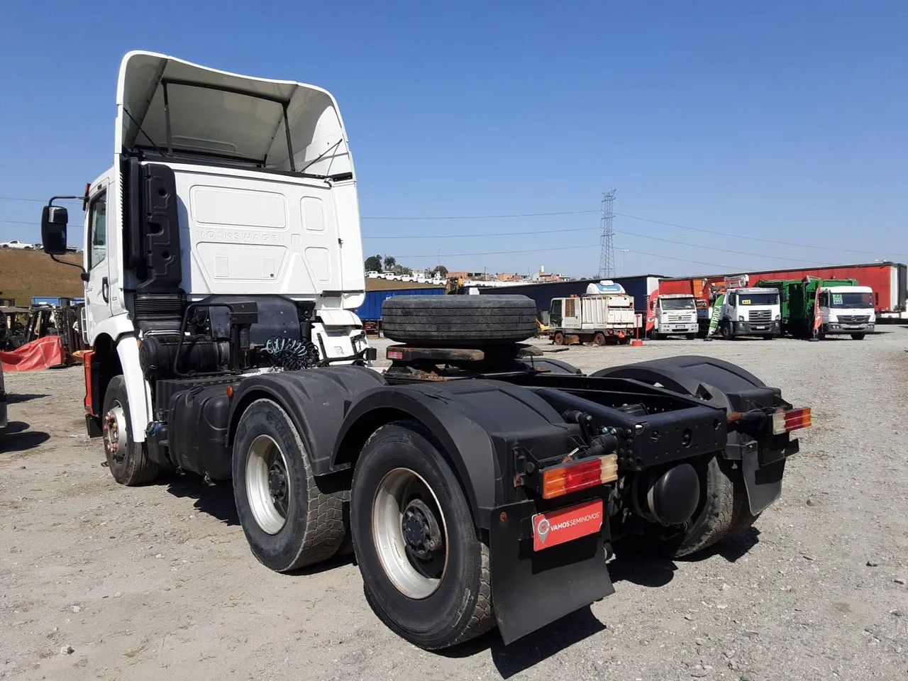 Volkswagen 33.460 33.460 Constellation 6x4 2p (diesel)(E5) 2021/2022 Vamos Seminovos Pinhe - Foto 6