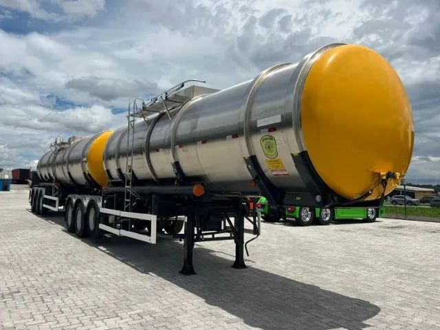 Carreta Rodotrem Tanque Inox Rodotecnica 2014 Bitrem 9 Eixo 