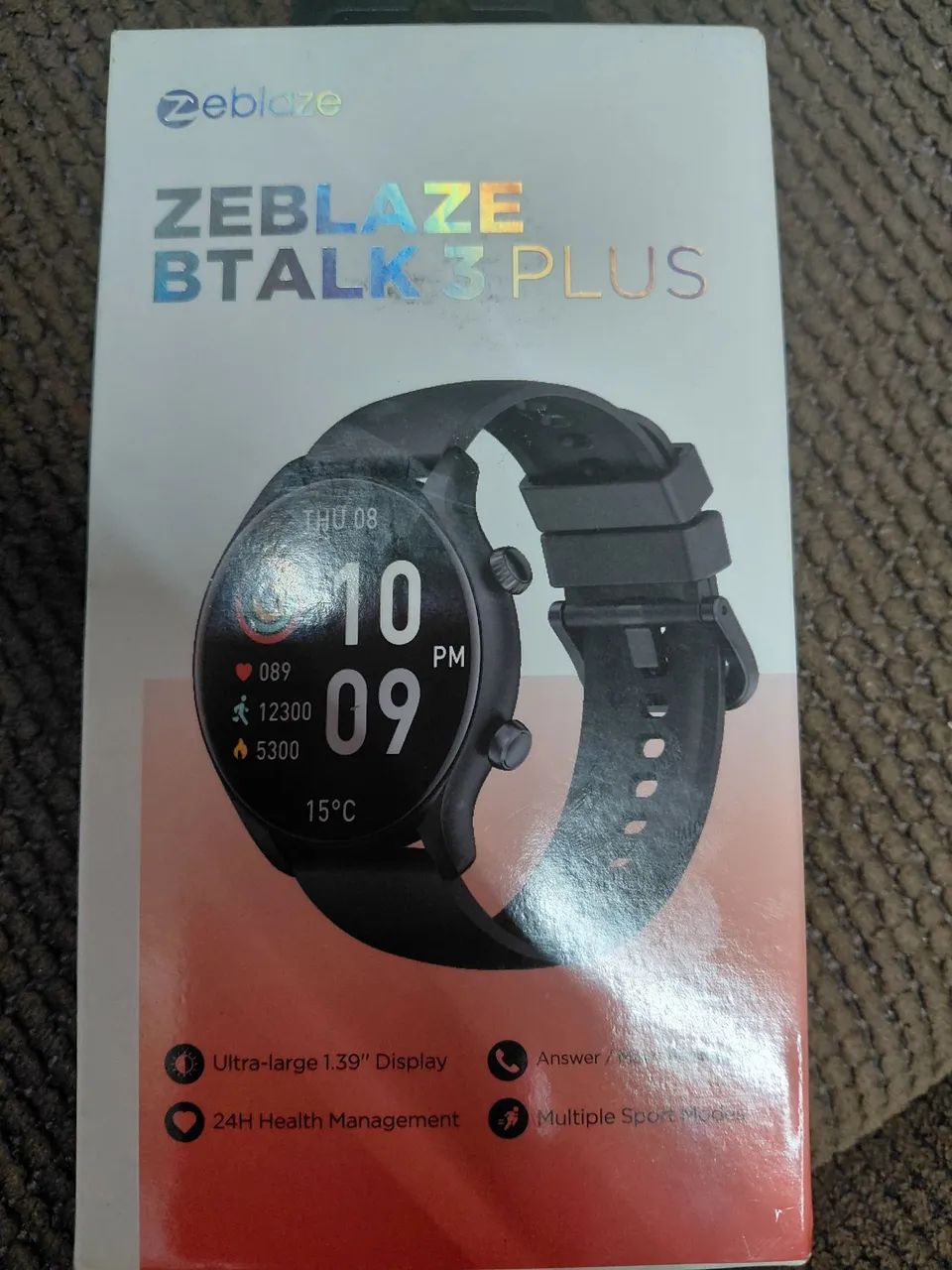 Relogio Inteligente SmartWatch Redondo  BTALK 3 PLUS - Foto 3