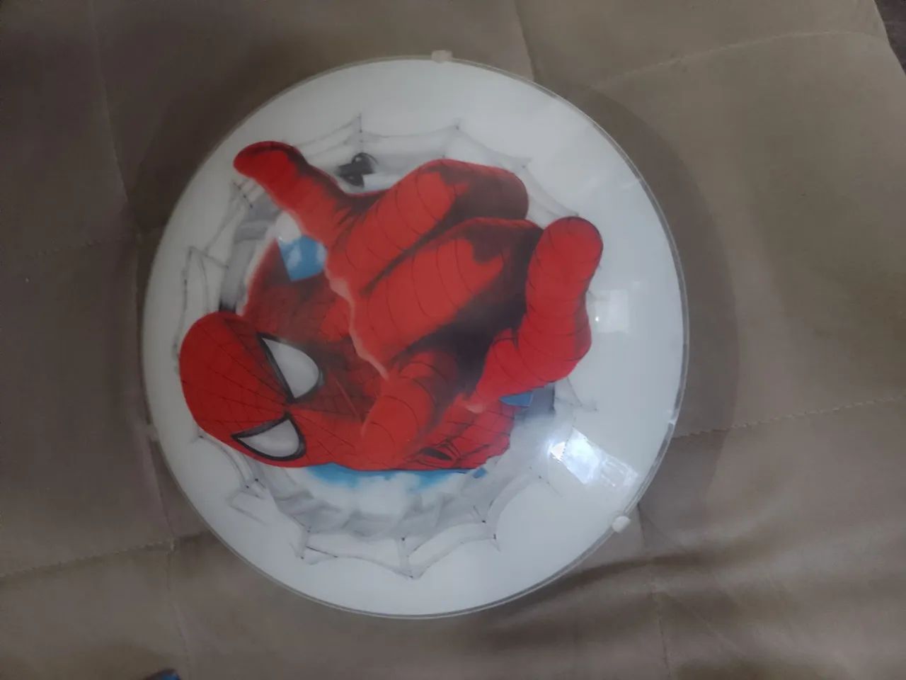 Luminária de teto homem aranha  - Foto 2