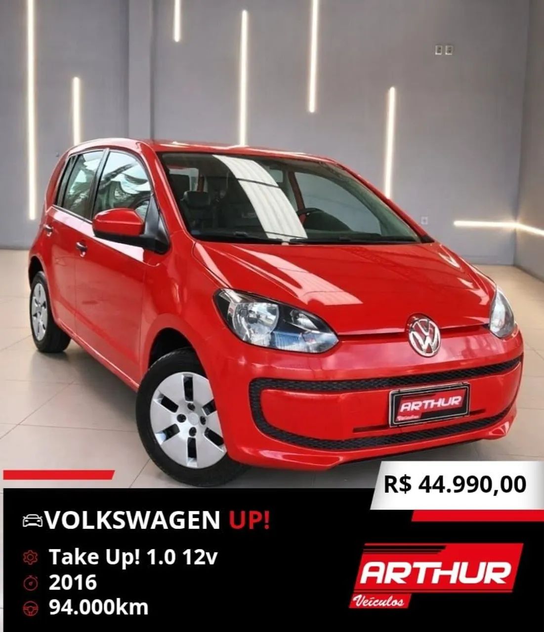 Volkswagen Up! up! take 1.0 T. Flex 12V 3p 2016