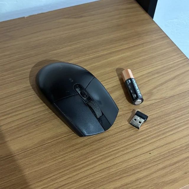 Mouse Gamer Logitech G305 Sem Fio Wireless com Dongle - Foto 3