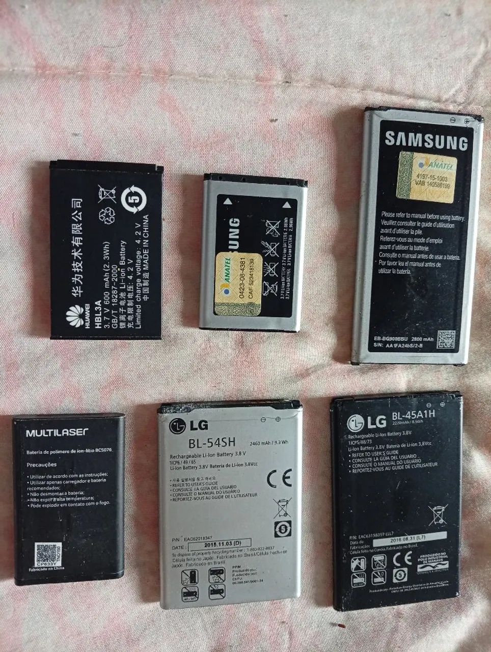 Bateria de Samsung LG Huawei 