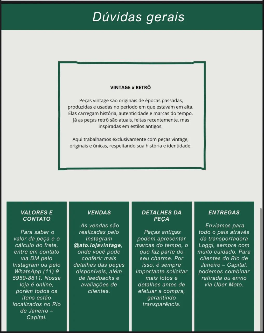 Catálogo de Peças Vintage  - Foto 6