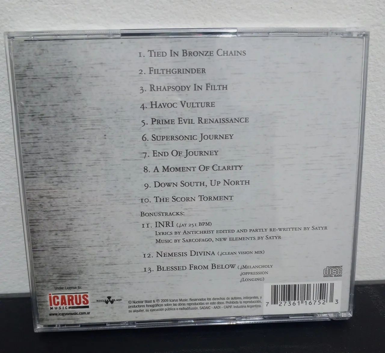 Cd Satyricon - Rebel Extravaganza - Deluxe - Argentino - Usado  - Foto 2