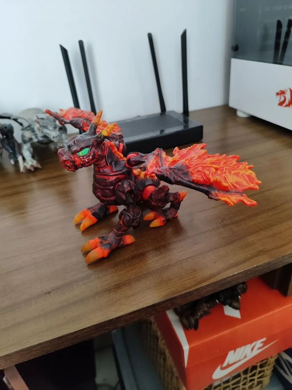 Dragão mega bloks fire ice - Foto 3