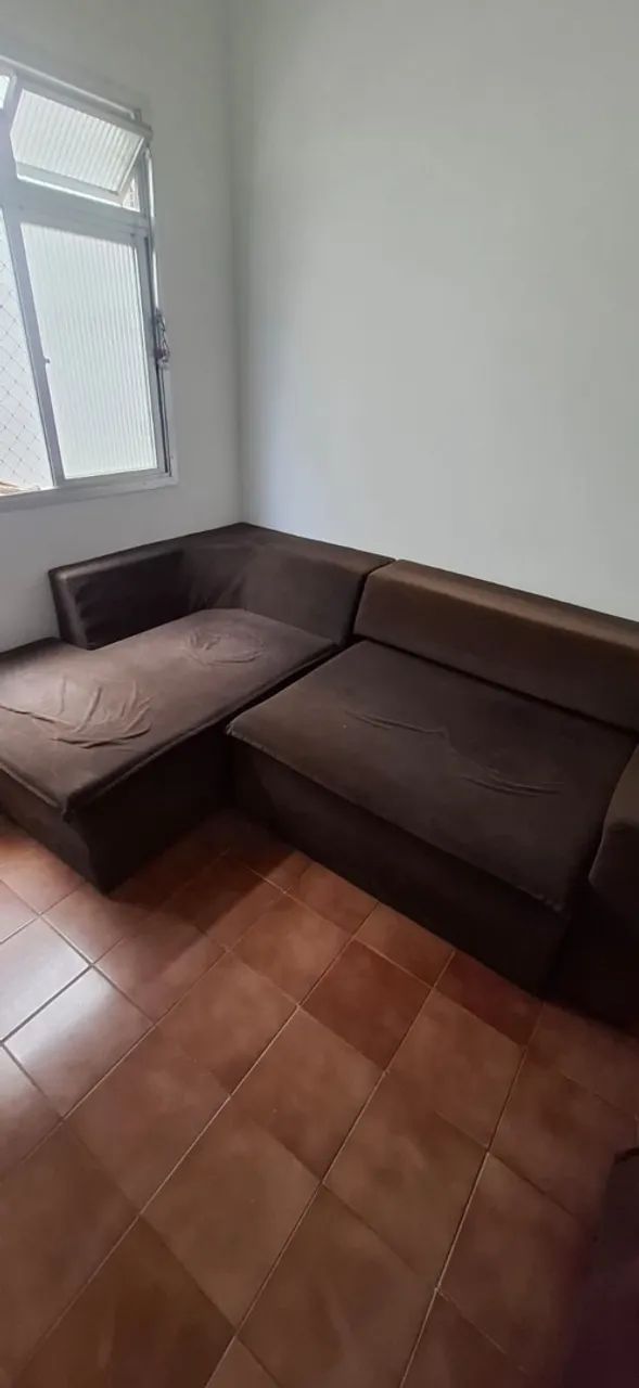 Sofá de canto marrom  - Foto 2
