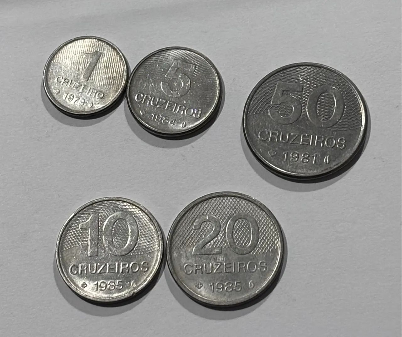 Moeda antiga - Cruzeiro 1 a 50 