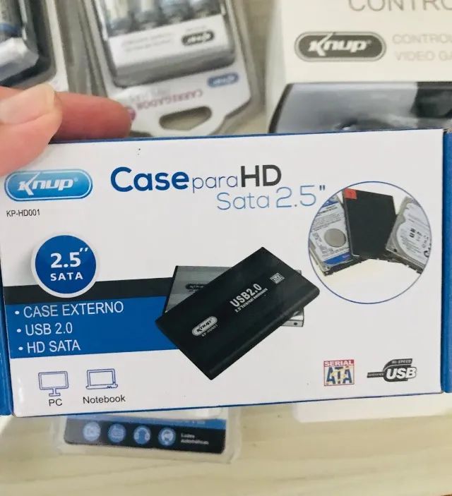 Case Gaveta Para Hd Ssd Externo 2.5 Sata