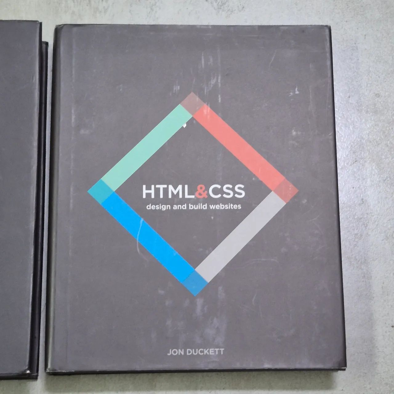 2 LIVROS DO JON DUCKETT EM INGLÊS JAVASCRIPT & JQUERY HTML CSS DESIG BUILD WEBSITES usados - Foto 2