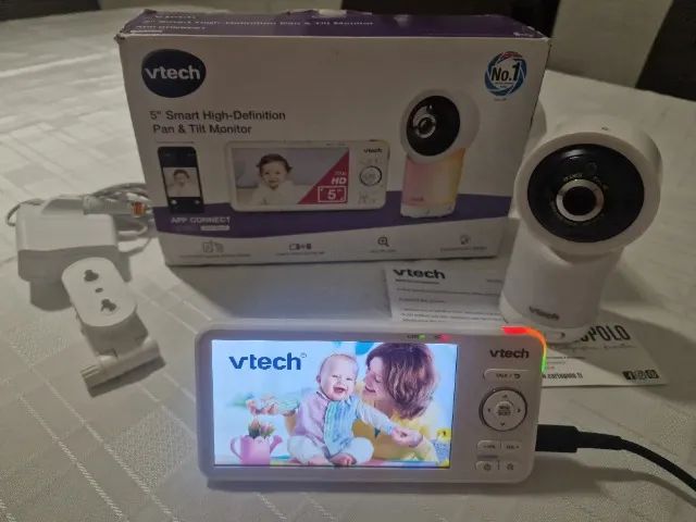 Baba eletronica VTech com monitor 5 polegadas