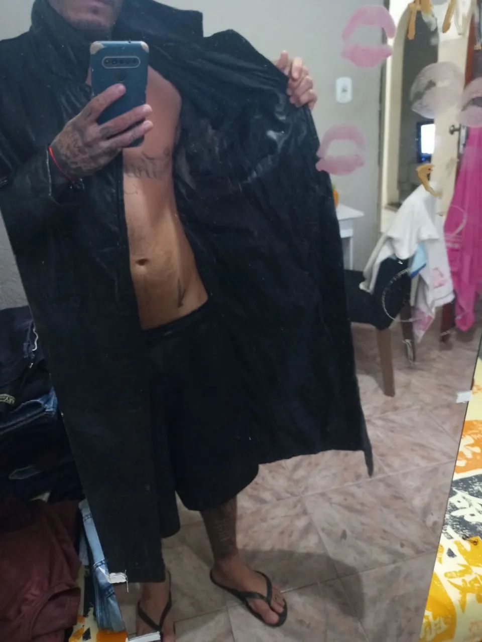 Sobretudo de couro  - Foto 2