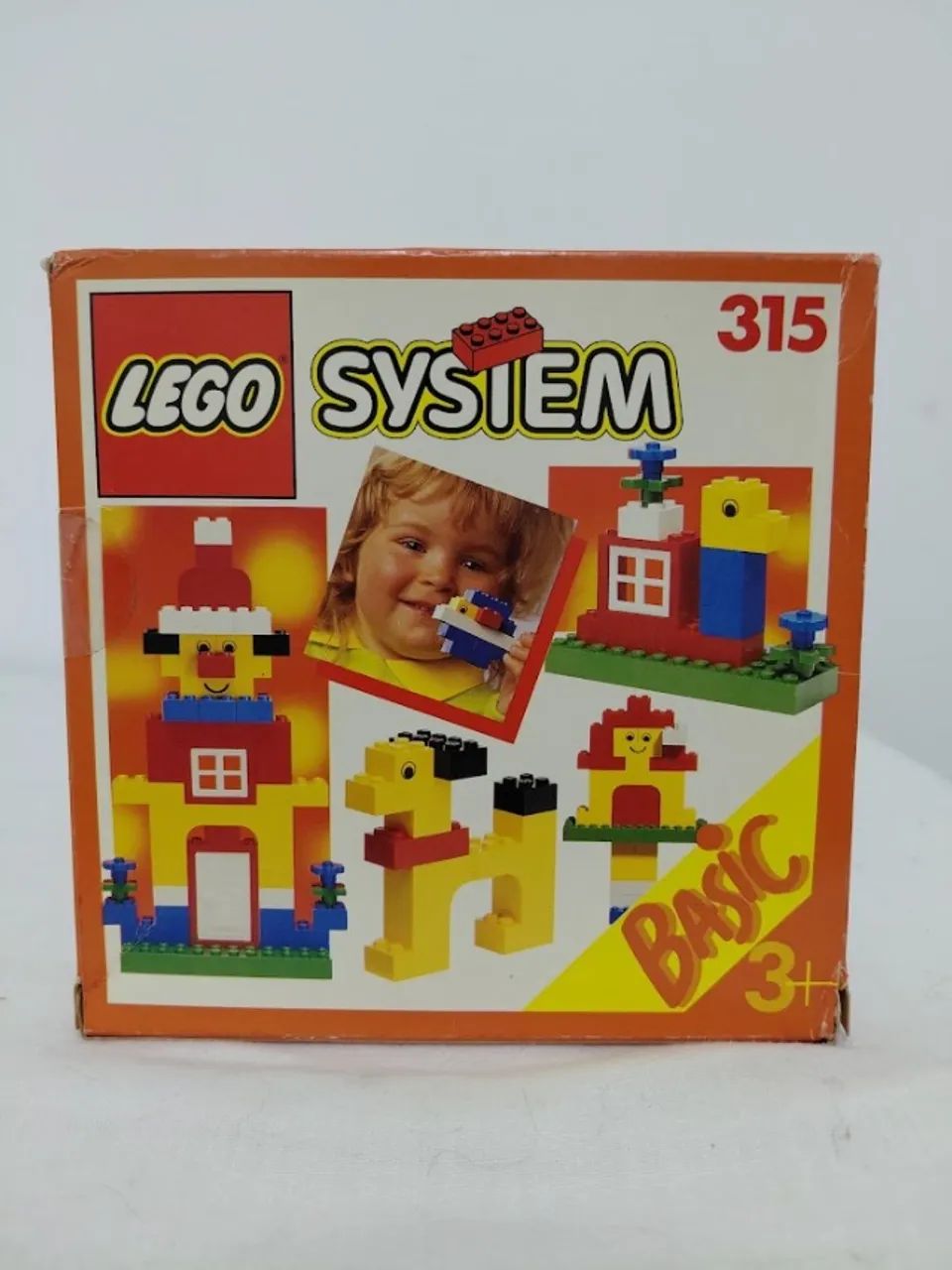 Lego System Basic 315 - Set de Blocos Anos 90 Com Caixa Original