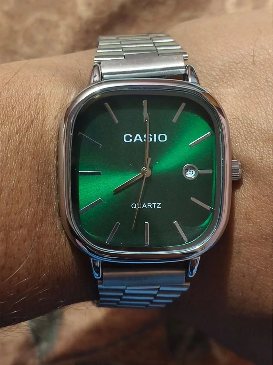 Relógio Casio vintage A138 verde escuro novo - Acessórios - Ponta