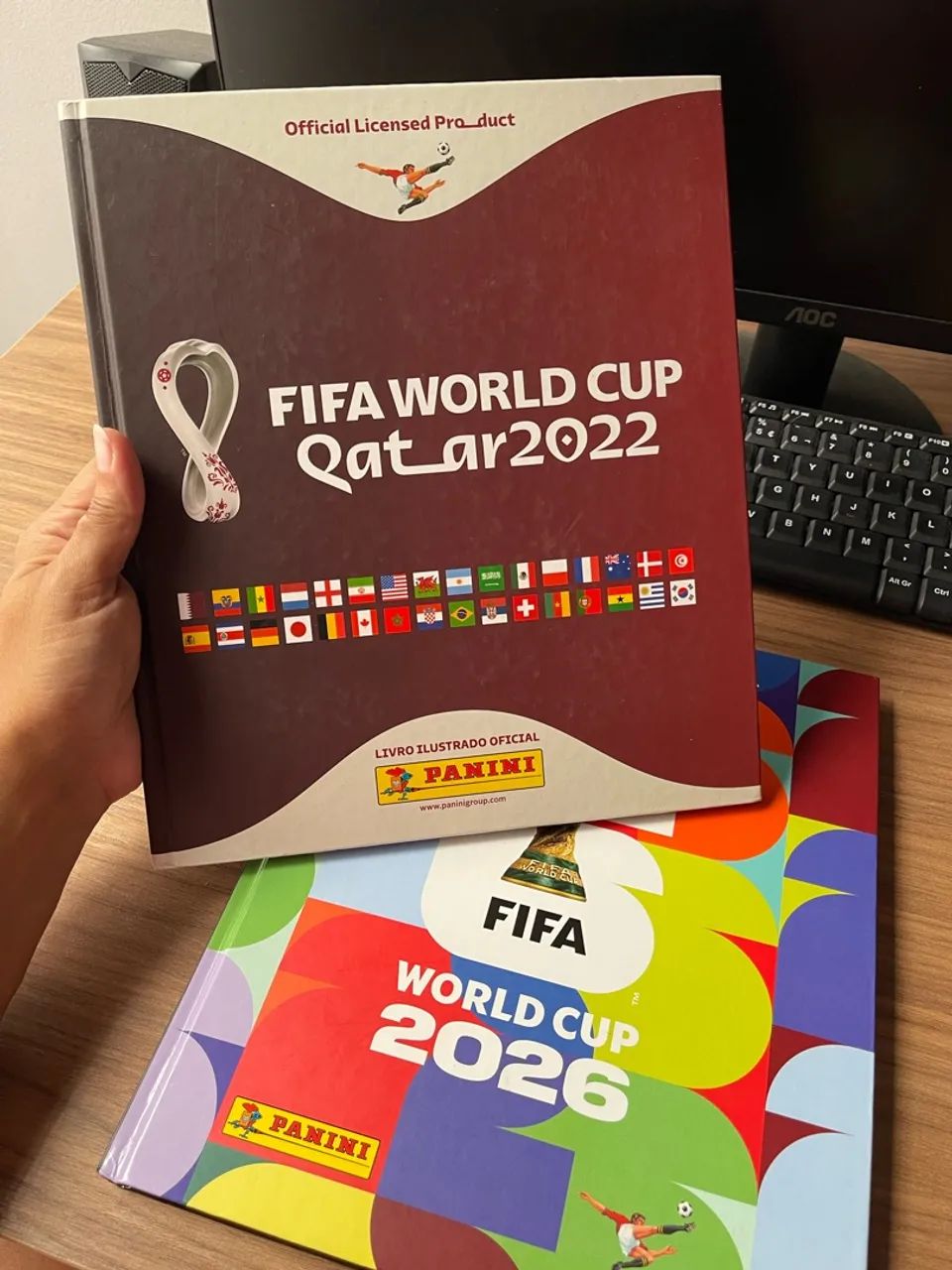 Álbum copa 2022 e 2026