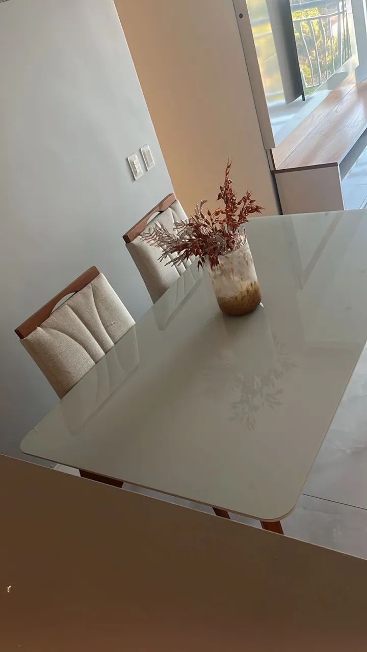 Mesa de vidro 