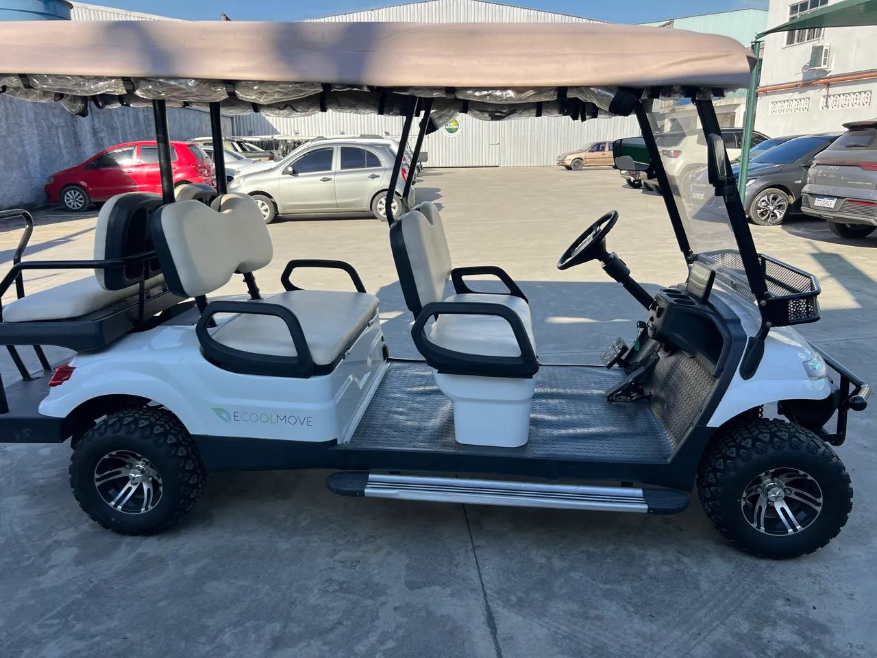 CARRO ELÉTRICO DE GOLF BIGCAR ECOOLMOVE 06 ANO 2023 - Foto 4