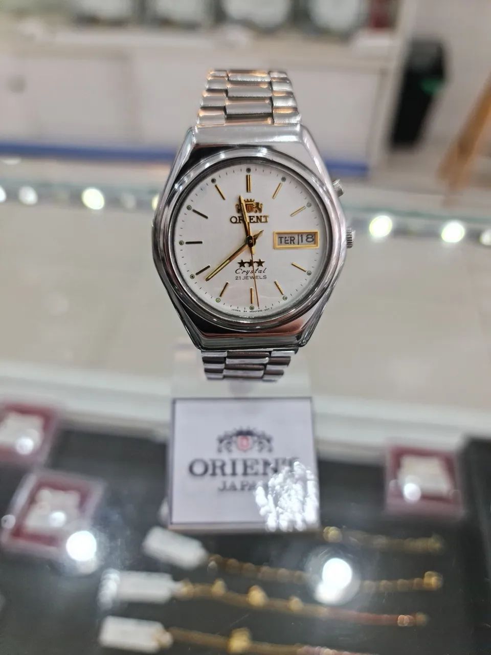 Relógio Orient Vintage - Foto 2
