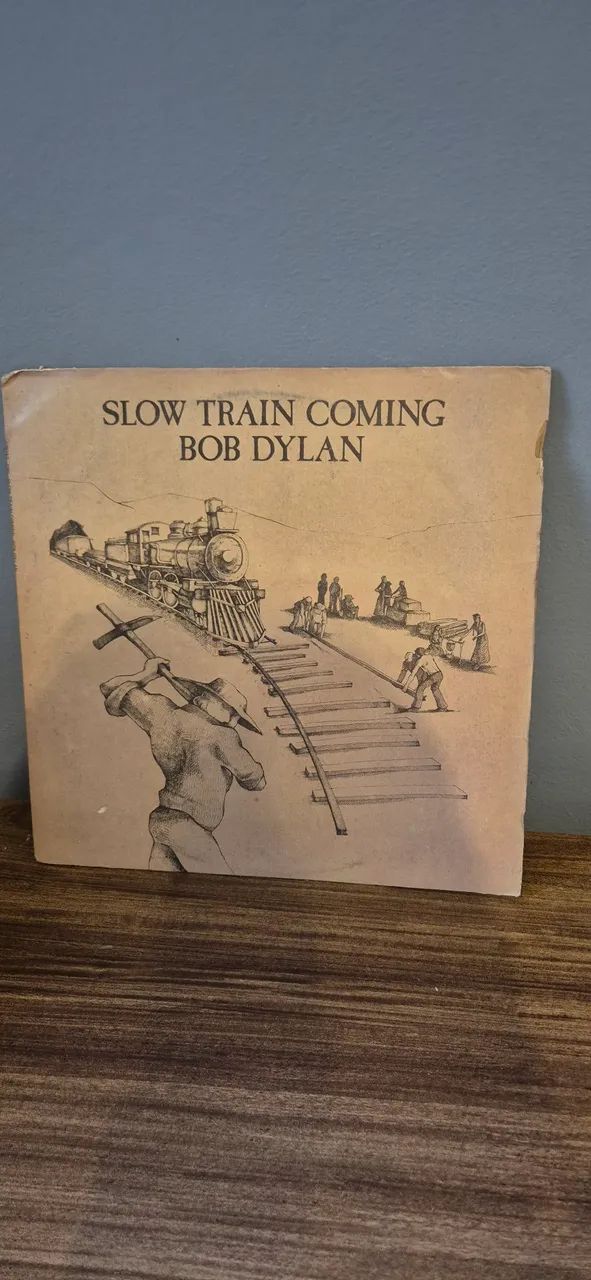 Lp vinil bob Dylan- show train coming