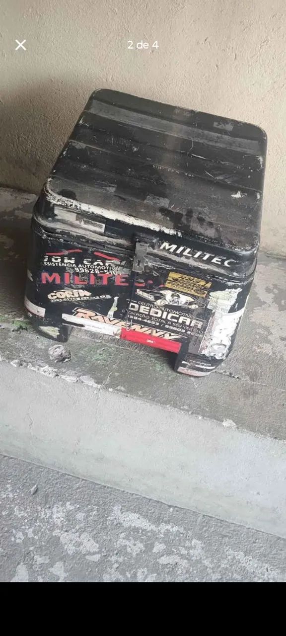 Baú de fibra 90 litros  - Foto 2
