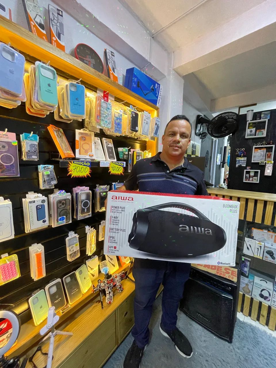 Caixa bom Box AIWA  - Foto 3