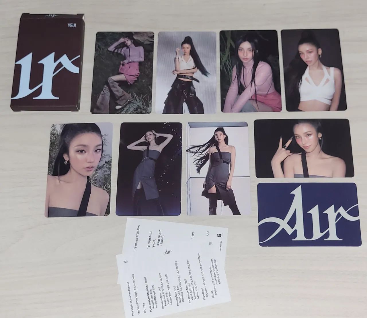 Álbum Itzy Yeji Air Poca ver. - Foto 3