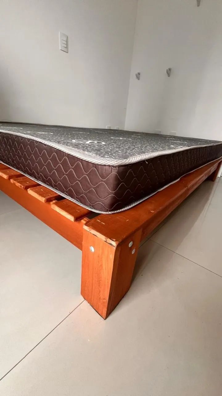 Cama Casal Oriental Penafort com Colchão - Foto 5