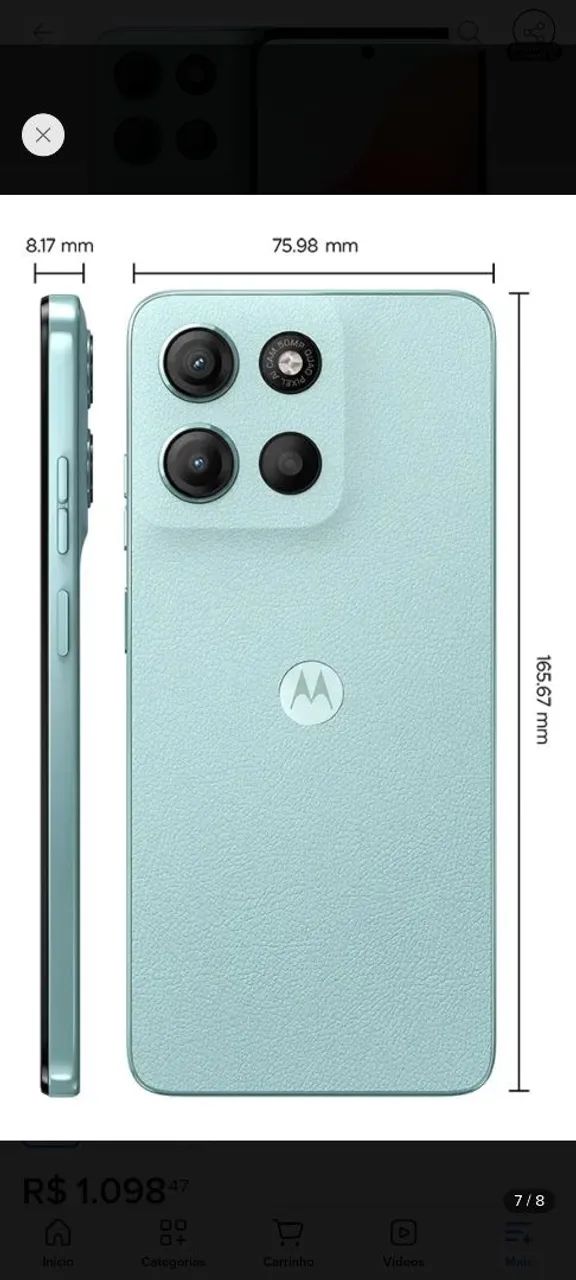 Vendo moto g 15 baixei pra sai hj ainda 