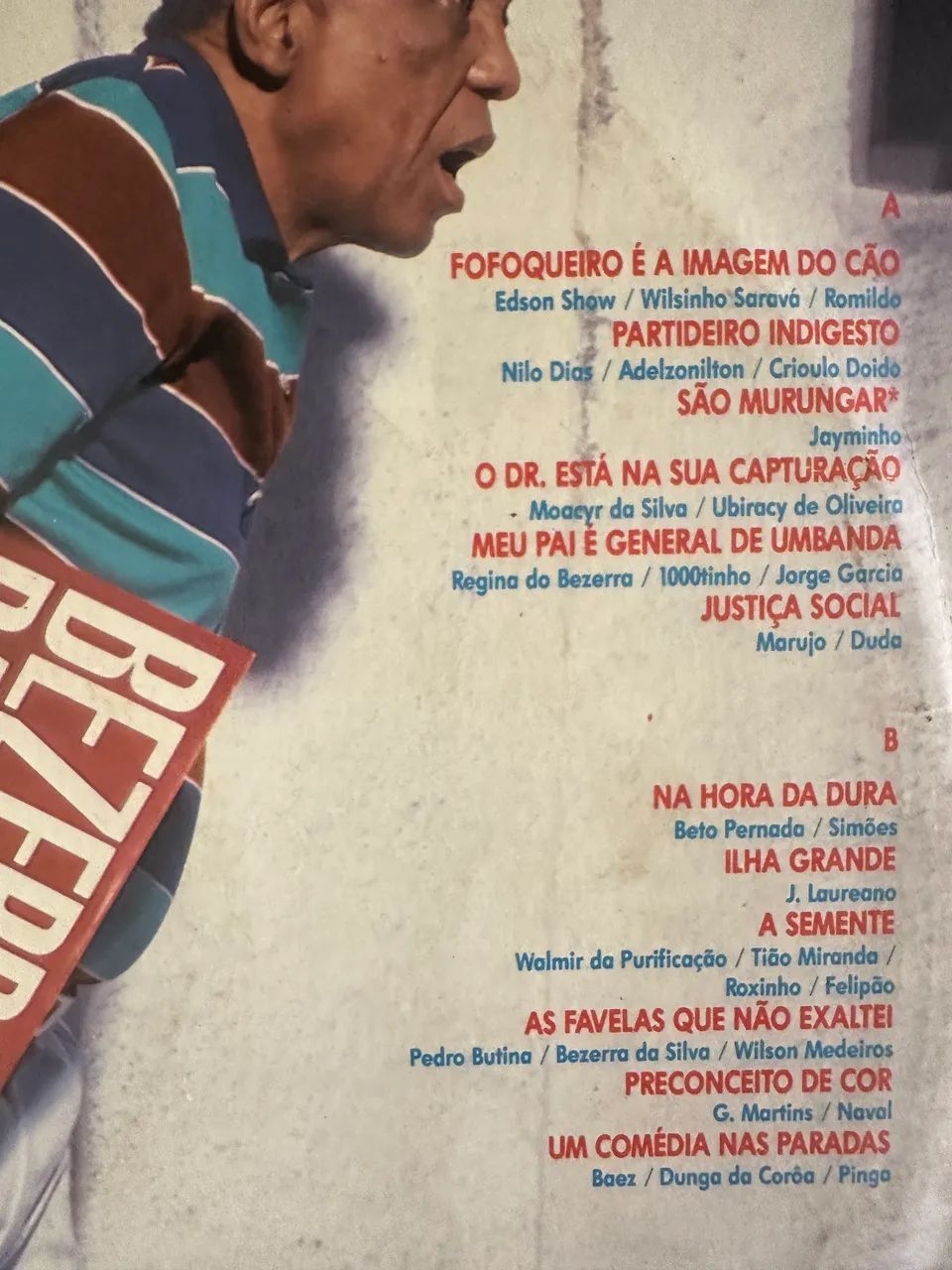 Disco LP Bezerra da Silva Justiça Social - Foto 2