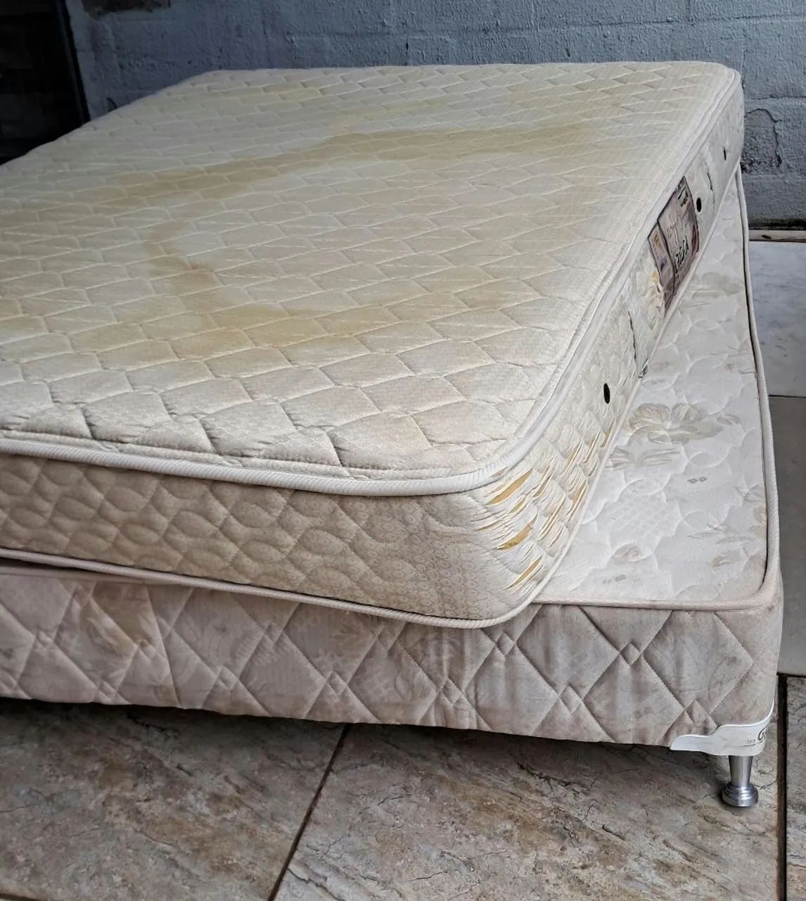 Cama box casal - Faço Entrega 