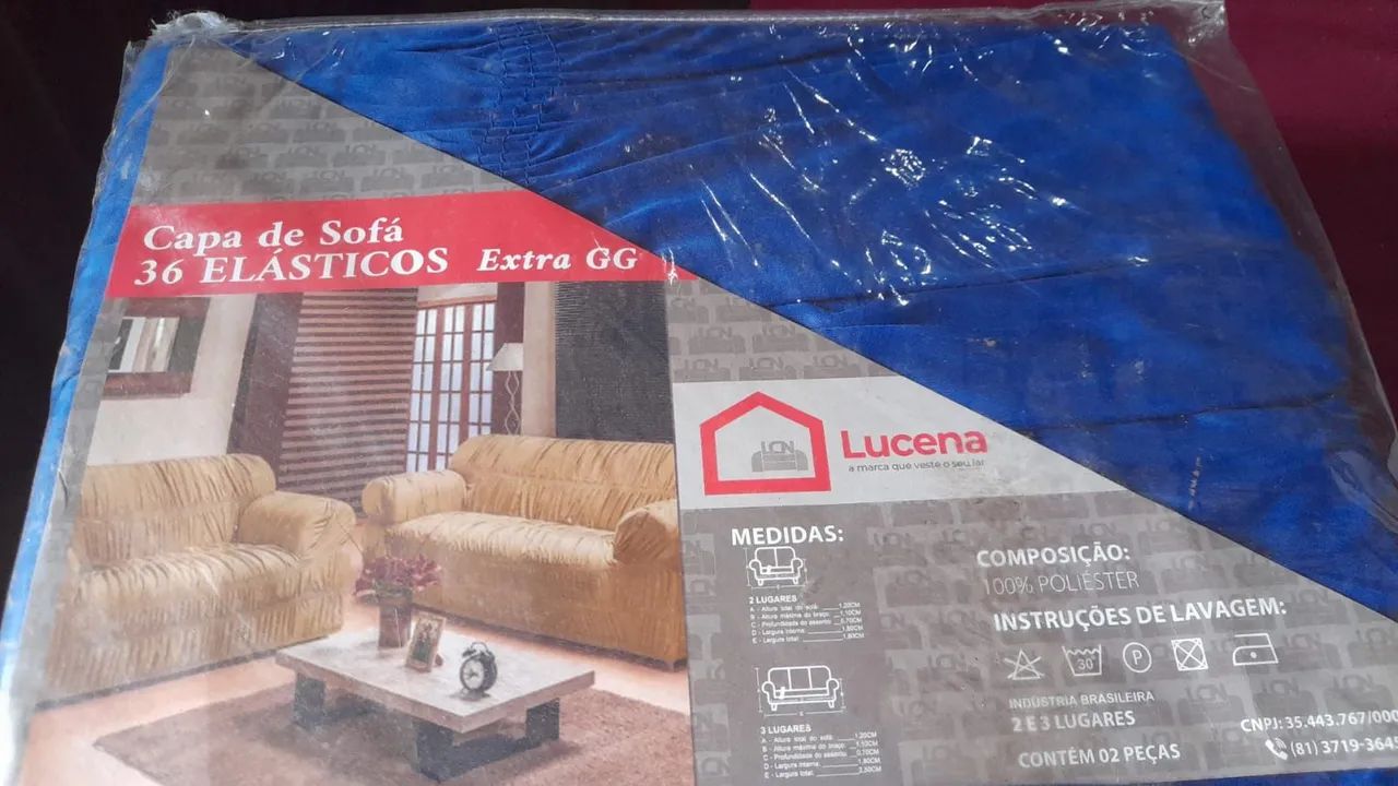 Capa para sofa nova 