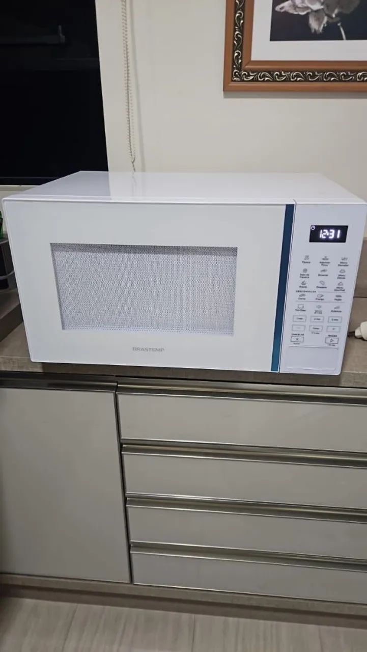 Micro-ondas Brastemp 32 Litros - Modelo BMS46A - Branco