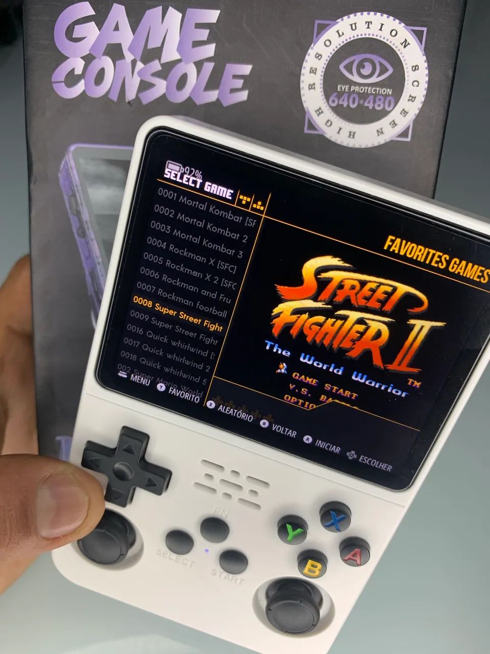 Console portátil 21 mil jogos - Foto 4