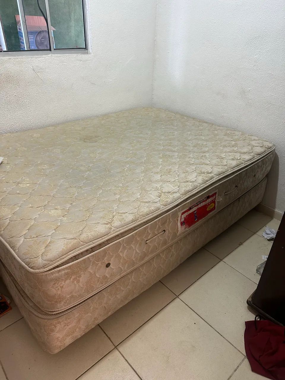 Cama box mais colchão box 