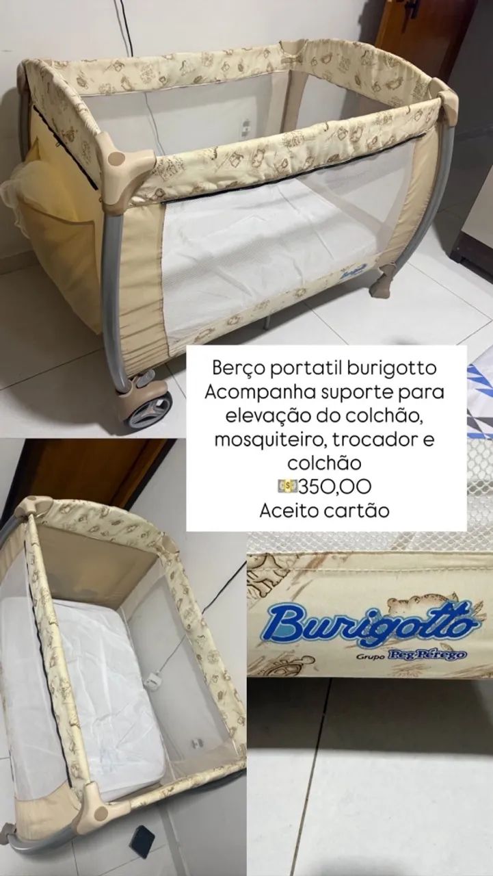 Berço portátil burigotto