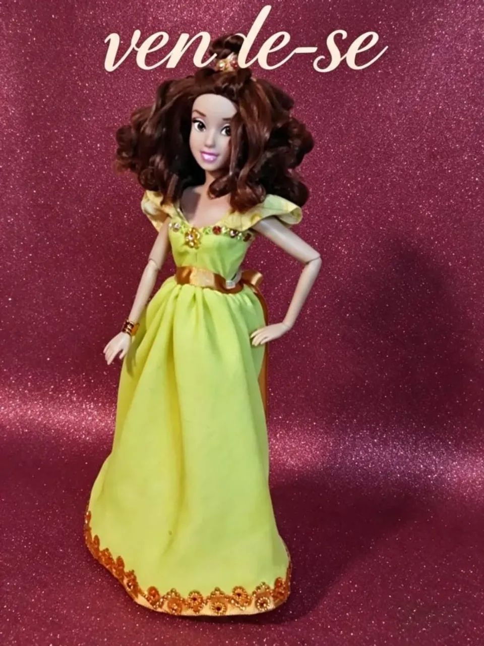 Boneca Bela, da Bela e a Fera 