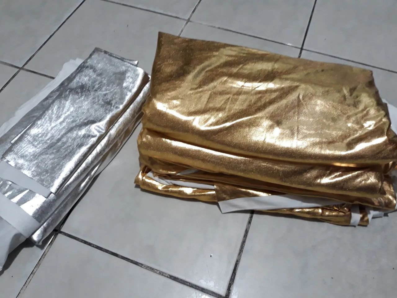 Tecidos napa dourada - Foto 2
